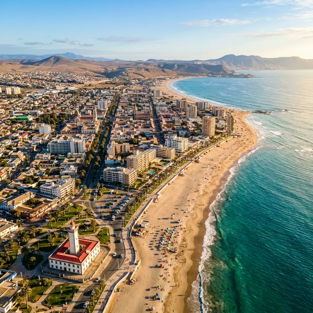 Vista aérea de La Serena, Chile